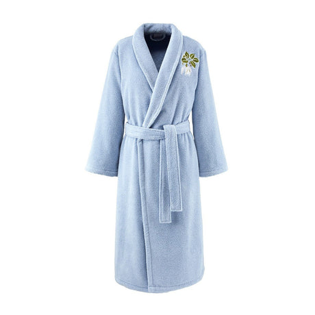 Rameau Shawl Collar Bathrobe (Women's) by Yves Delorme - view 2