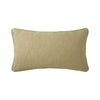 Santoli Kaki Decorative Pillow by Yves Delorme Decorative Pillow 13 x 22 Kaki at FIG LINENS AND HOME 2