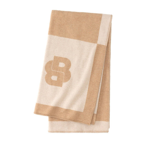 Signature Beige Throw by Hugo Boss Home - view 2
