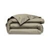 Yves Delorme TRIOMPHE Kaki Duvet Cover Full/Queen at Fig Linens and Home
