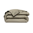 Yves Delorme TRIOMPHE Kaki Duvet Cover Full/Queen at Fig Linens and Home