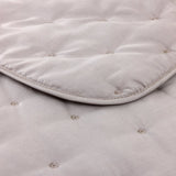 Triomphe Loutre Counterpane Bed Runner by Yves Delorme Bed Runner 87" x 31" Loutre at FIG LINENS AND HOME 2