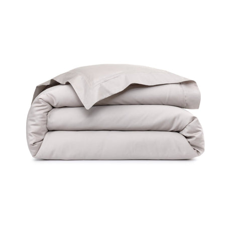 Triomphe Loutre Duvet Cover by Yves Delorme King Duvet Cover Loutre at FIG LINENS AND HOME 2