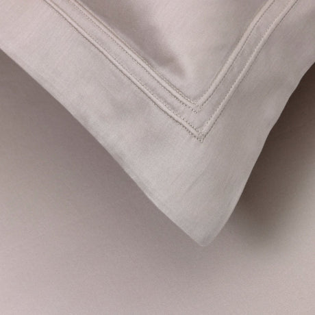 Triomphe Loutre Sham by Yves Delorme Euro Sham Loutre at FIG LINENS AND HOME 5