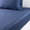 Triomphe Outremer Fitted Sheet by Yves Delorme King Fitted Sheet Outremer at FIG LINENS AND HOME 1