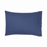 Triomphe Outremer Pillowcase by Yves Delorme King Pillowcase - Single Outremer at FIG LINENS AND HOME 1
