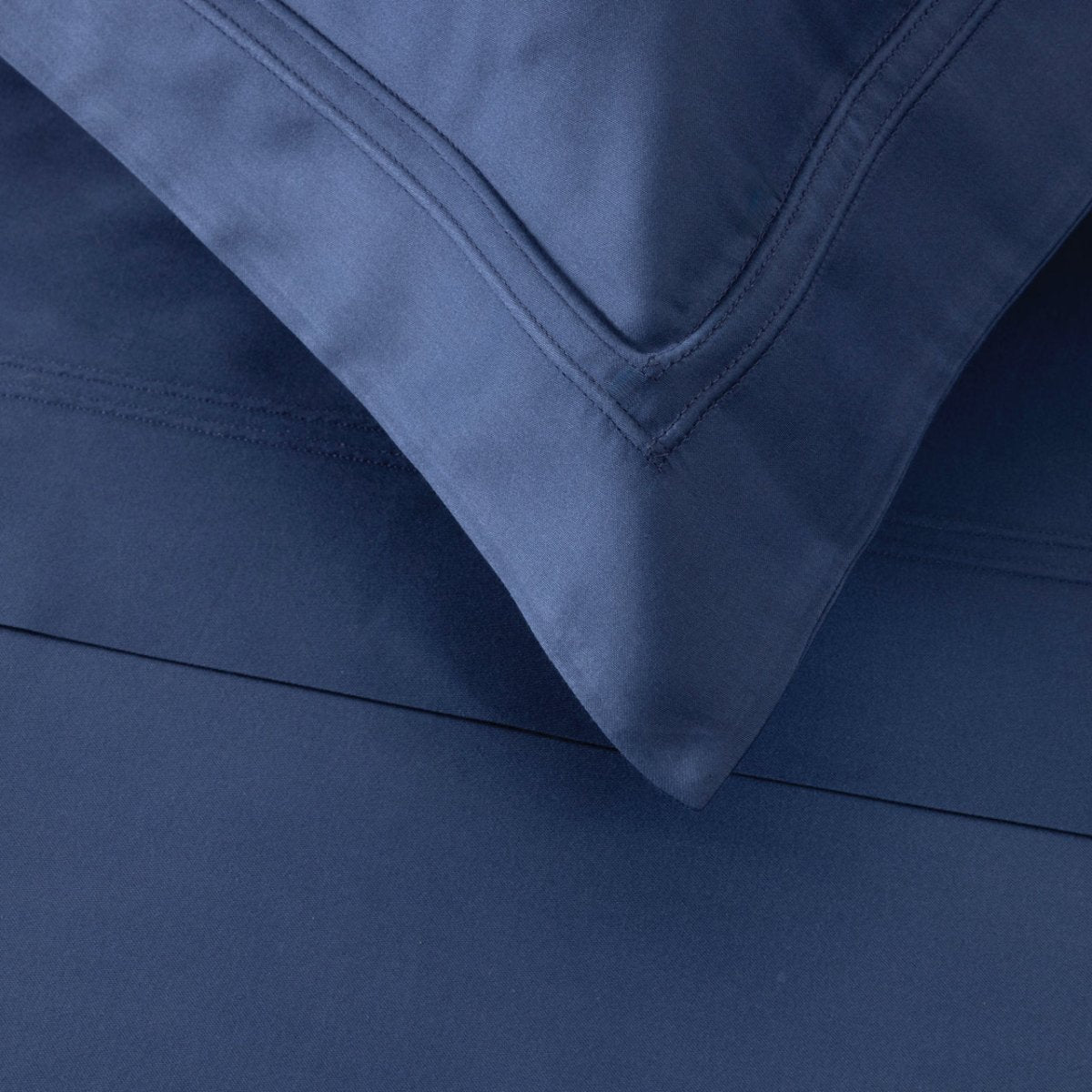 Triomphe Outremer Sham by Yves Delorme King Sham Outremer at FIG LINENS AND HOME 5