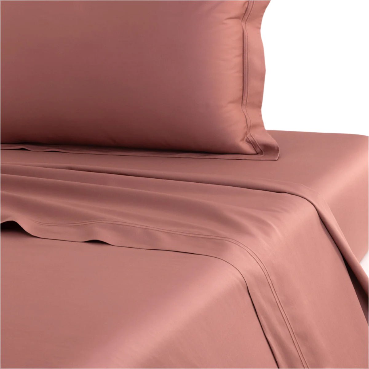 Triomphe Santal Flat Sheet Full/Queen 94 x 116 Yves Delorme