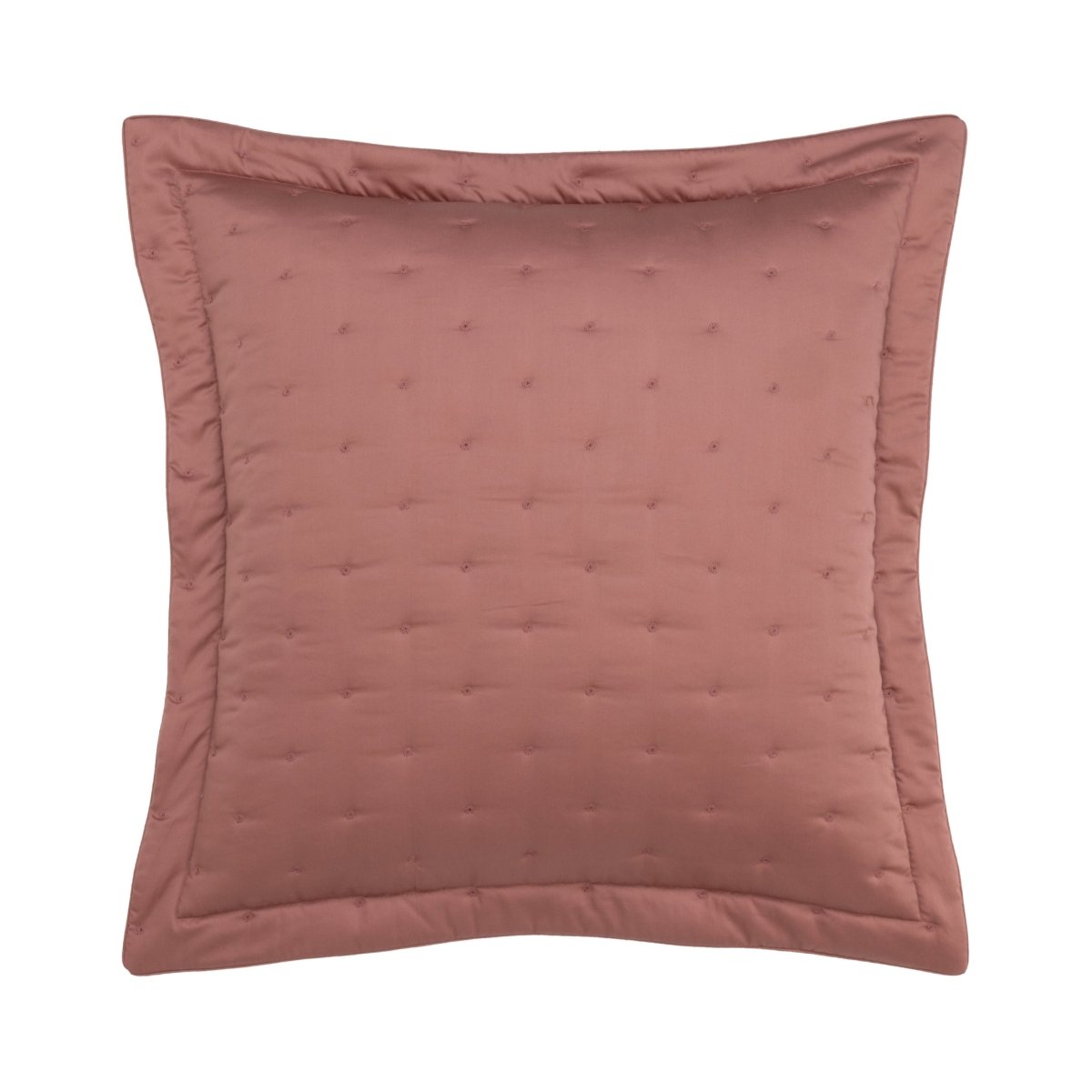 Triomphe Santal Quilted Sham Euro (Single) 26 x 26 Yves Delorme