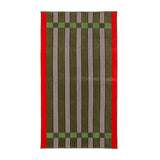 Vento Kaki Jacquard Velour Beach Towel by Hugo Boss Home at Fig Linens and Home | Yves Delorme 2