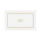 Villa Veronese and Dune Bath Mat by Yves Delorme Bath Mat 22 x 35 Veronese and Dune at FIG LINENS AND HOME 1