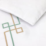 Yves Delorme VILLA Duvet Cover View 2 at Fig Linens and Home
