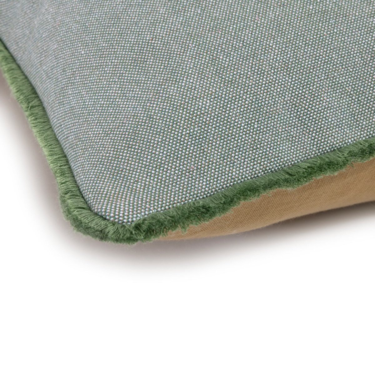 Voliere Celadon Decorative Pillow 18 x 18 Yves Delorme