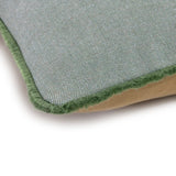 Voliere Celadon Decorative Pillow 18 x 18 Yves Delorme