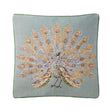 Voliere Celadon Decorative Pillow 18 x 18 Yves Delorme