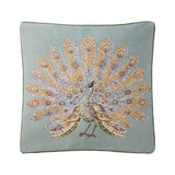 Voliere Celadon Decorative Pillow 18 x 18 Yves Delorme