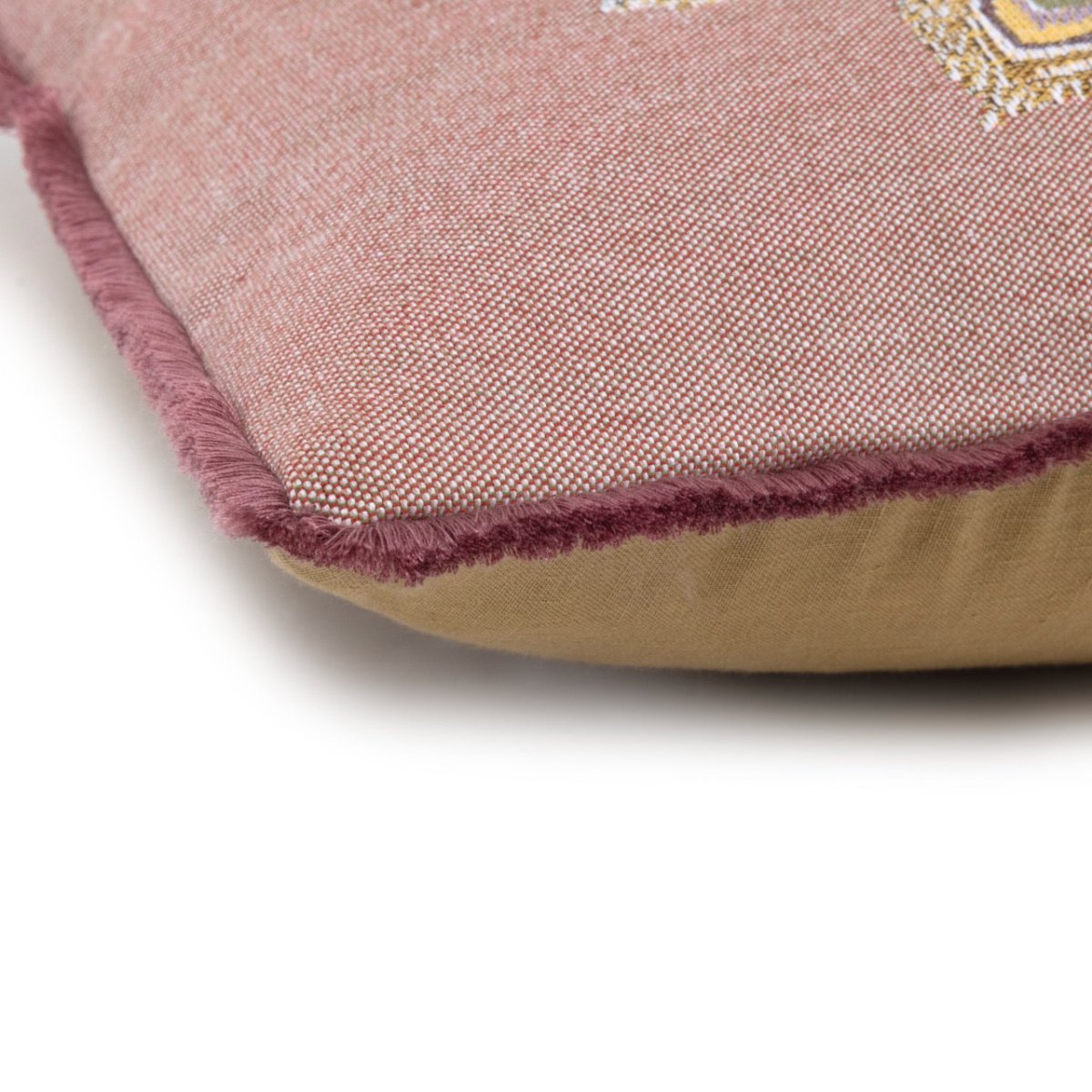 Voliere Petale Decorative Pillow by Yves Delorme