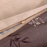 Wild Millet Duvet Cover Set by Hugo Boss Home King Duvet Cover Set Mocha at FIG LINENS AND HOME 5