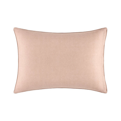 Wild Millet Pillow Sham by Hugo Boss Home King Sham (Pair) 21" x 37" Mocha at FIG LINENS AND HOME 3