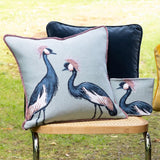 Yves Delorme Altesses Celadon Decorative Pillow Decorative Pillow 18 x 18 Celadon at FIG LINENS AND HOME 2