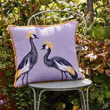 Yves Delorme Altesses Iris Decorative Pillow Decorative Pillow 18 x 18 Iris at FIG LINENS AND HOME 2