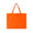 Yves Delorme Croisiere Beach Bag Beach Bag 14 x 18 Oranger at FIG LINENS AND HOME 3