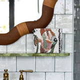 Yves Delorme Ischia Ecume Tote 7 x 9 Tote 7 x 9 Ecume at FIG LINENS AND HOME 3