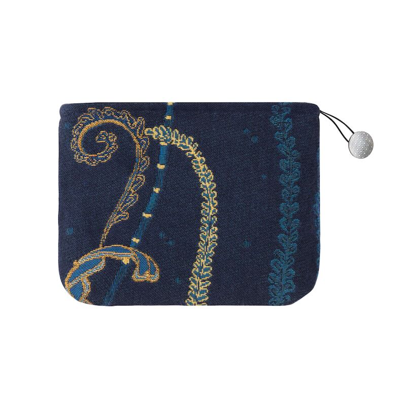 Yves Delorme Ischia Marine Tote 7 x 9 Tote 7 x 9 Marine at FIG LINENS AND HOME 2