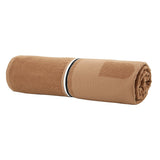 Zuma Sculpted Beach Towel by Hugo Boss Home | Yves Delorme Camel Pool Towel at Fig Linens and Home 2