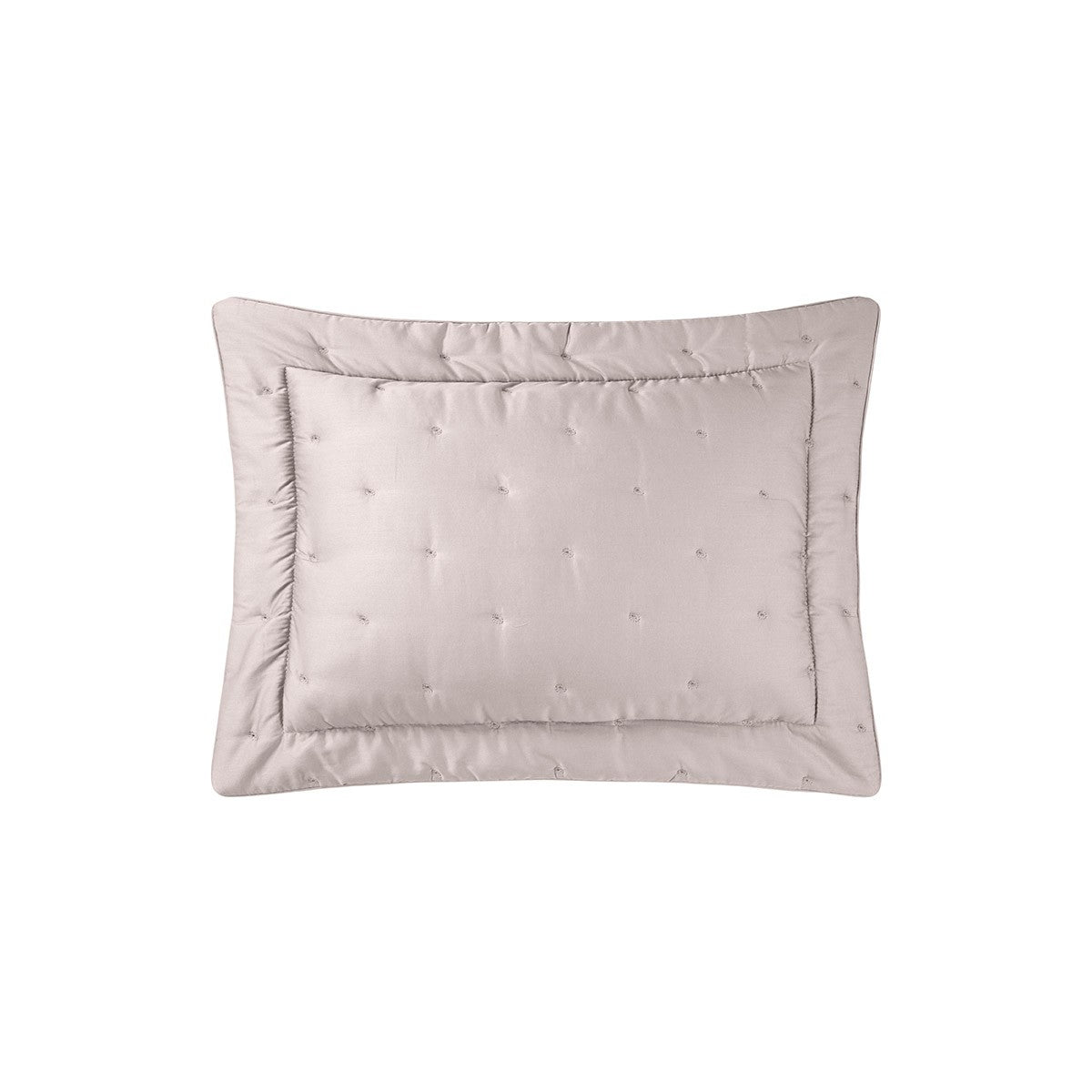 Triomphe Loutre Quilted Sham by Yves Delorme