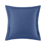 Triomphe Outremer Quilted Sham by Yves Delorme