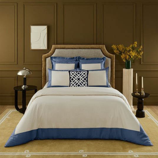 Apollon Outremer Duvet Cover by Yves Delorme