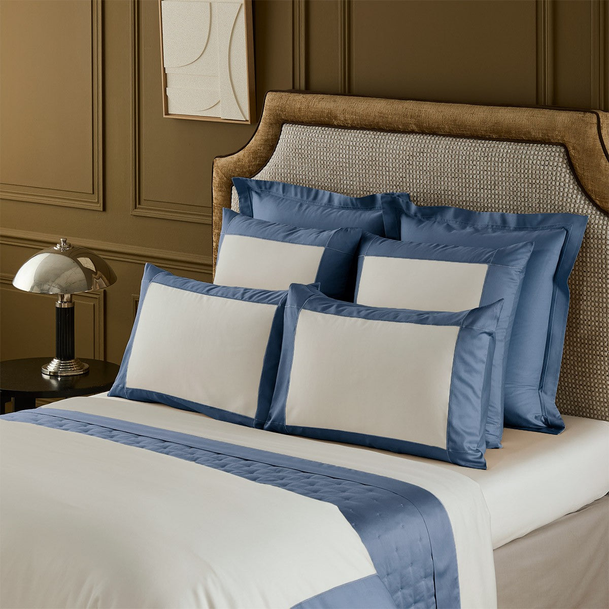 Apollon Outremer Pillow Sham by Yves Delorme