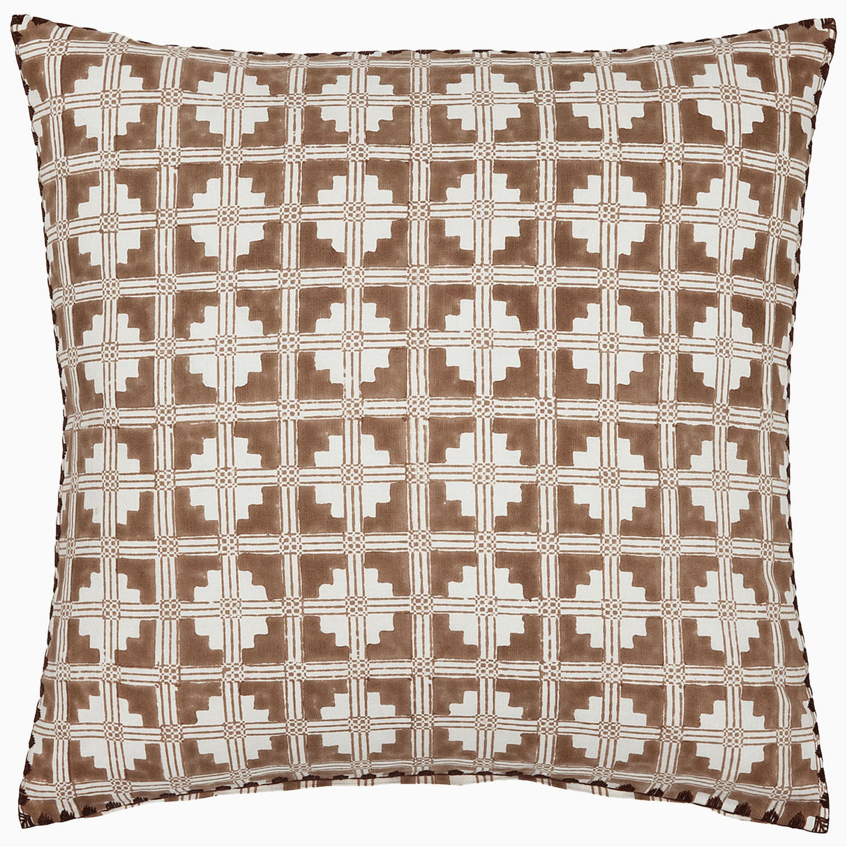 Yasha Decorative Pillow by John Robshaw at Fig Linens and Home - 1