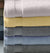 Stack of Sferra Bello Towels - White-Corn-Iron-Blue-Stone