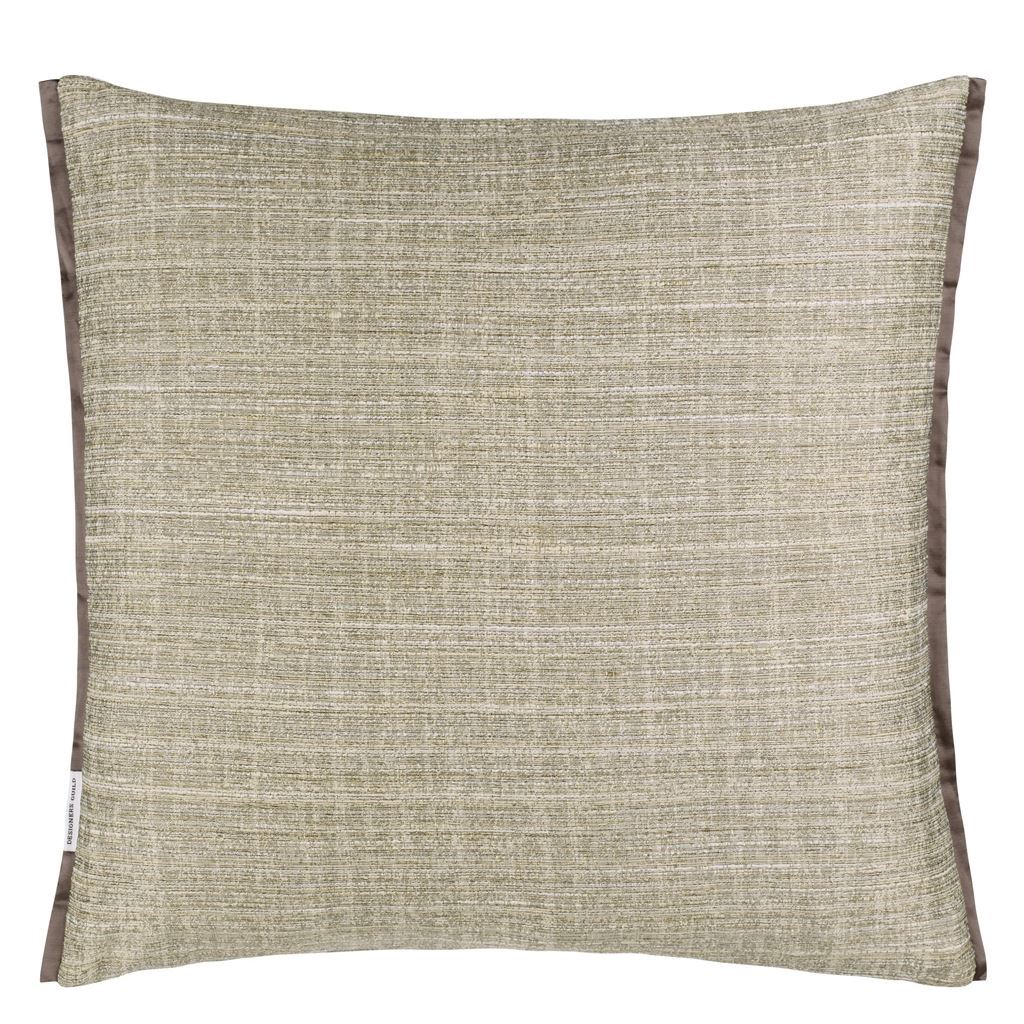 Designers Guild Manipur Oyster Decorative Pillow Reverse