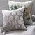 Designers Guild Manipur Oyster Decorative Pillow Shown with Floral