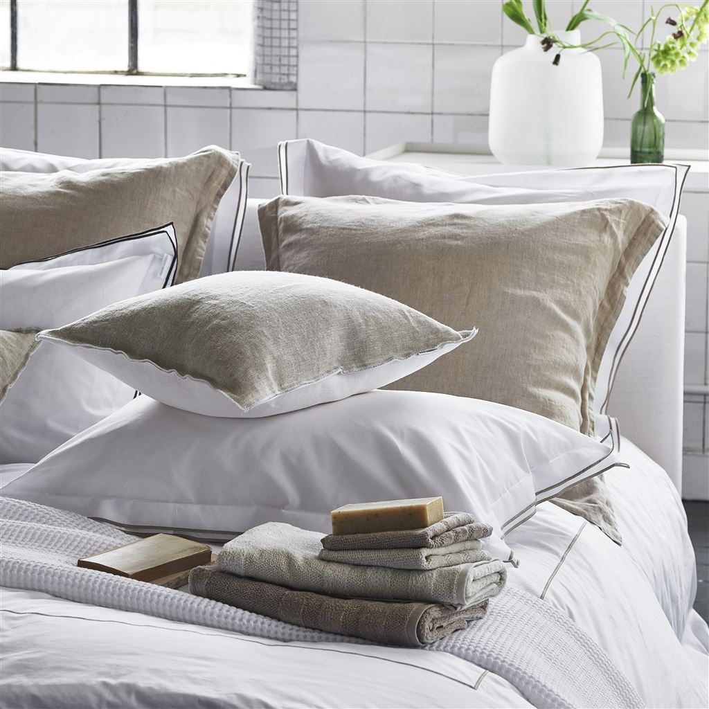 Astor Bedding in Birch | Designers Guild at Fig Linens