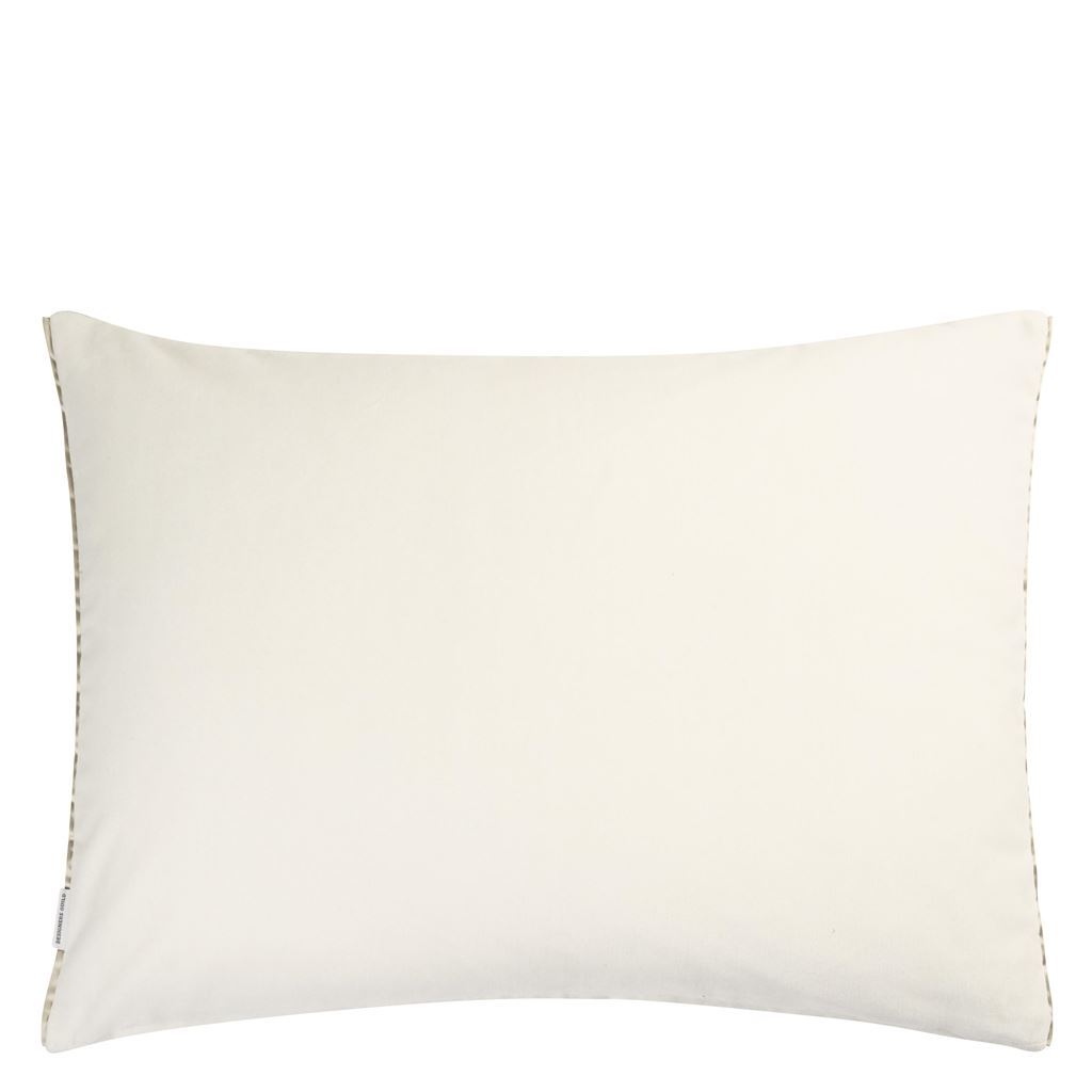 Cassia Dove Decorative Pillow Reverse