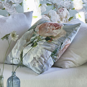 Designers Guild Peonia Grande Zinc Decorative Pillow