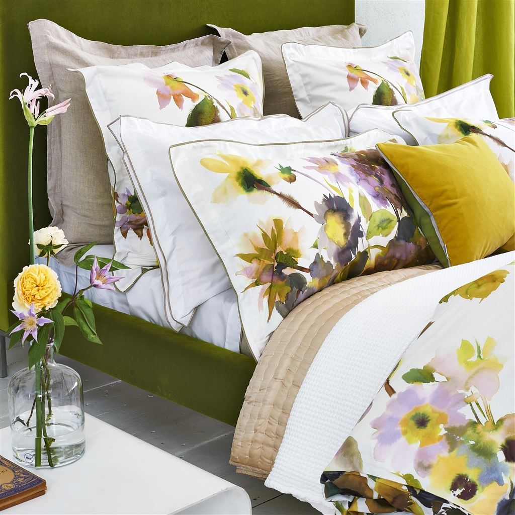 Palace Flower Birch Bedding by Designers Guild - Fig Linens and Home
