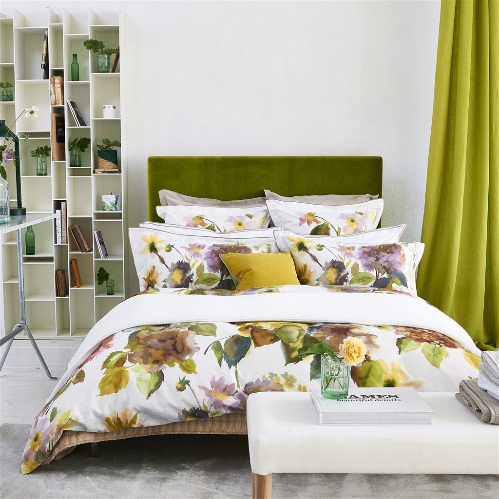 Palace Flower Birch Bedding by Designers Guild - Fig Linens and Home