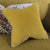 Designers Guild Corda Primrose Decorative Pillow - detail Yellow