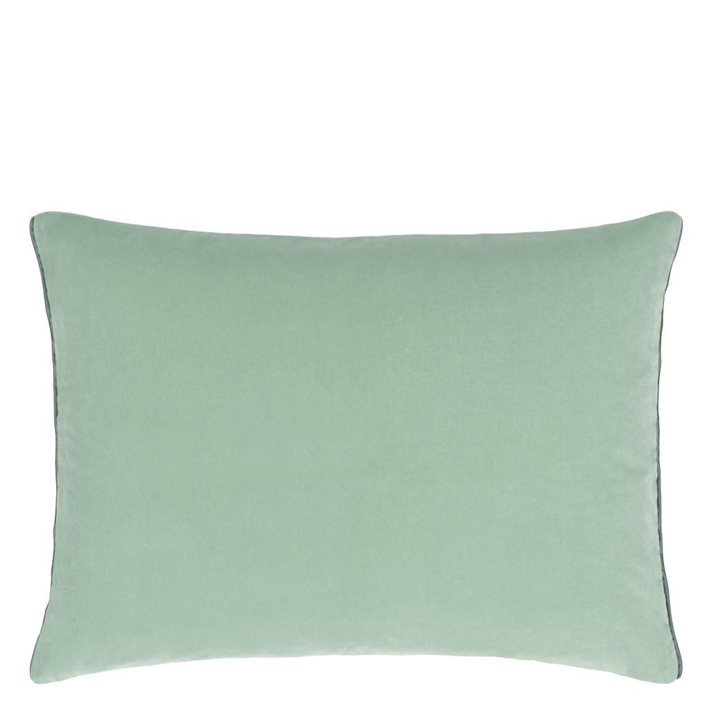 Cassia Celadon &amp; Mist Decorative Pillow by Designers Guild
