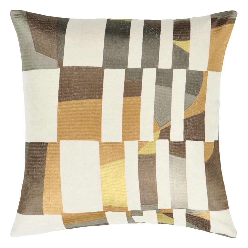 Designers Guild Glasshouse Topaz Decorative Pillow | Fig Linens