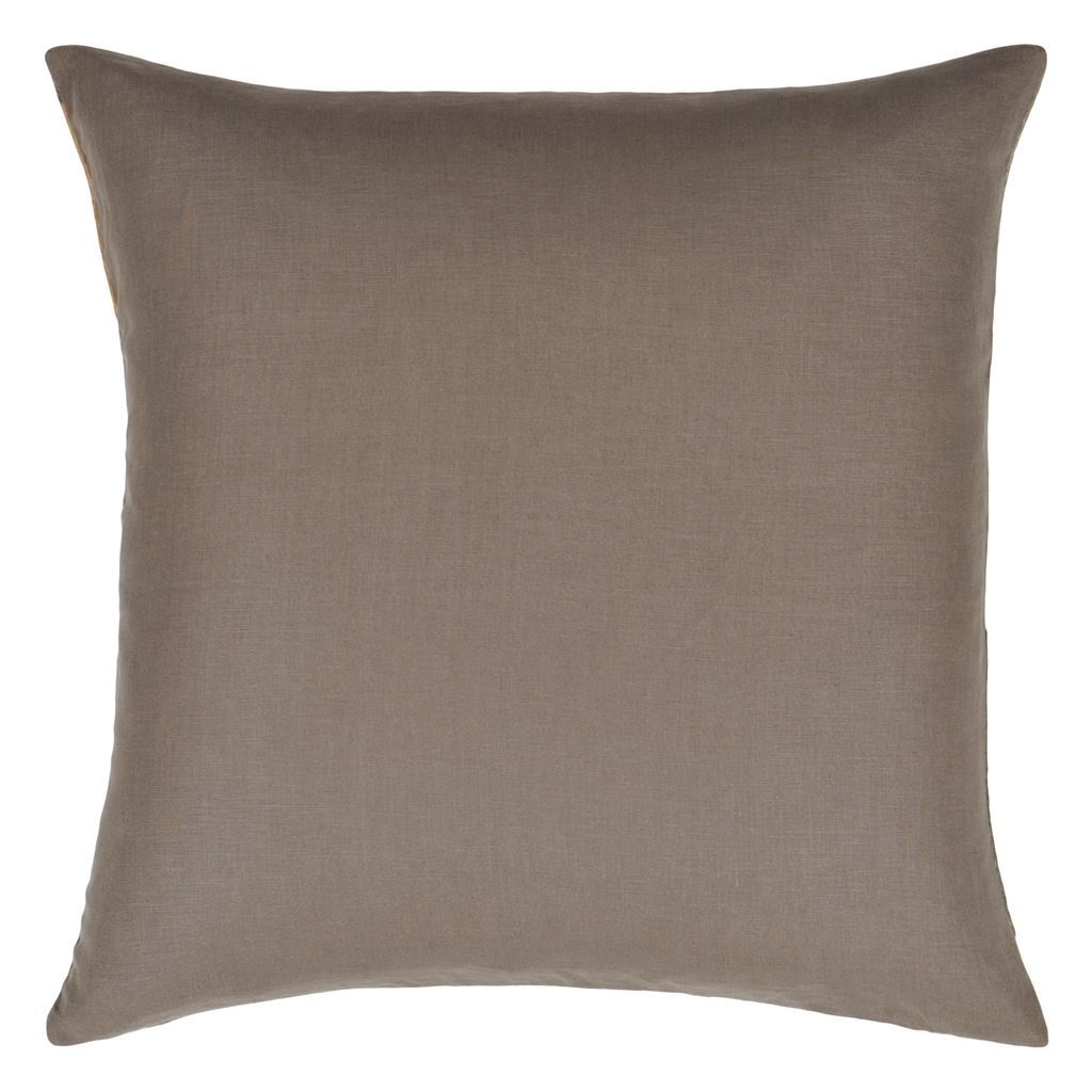 Designers Guild Glasshouse Topaz Decorative Pillow - Solid Reverse | Fig Linens