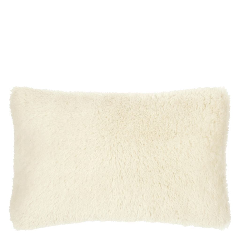 Mousson Chalk Cushion | Designers Guild Throw Pillows at Fig Linens