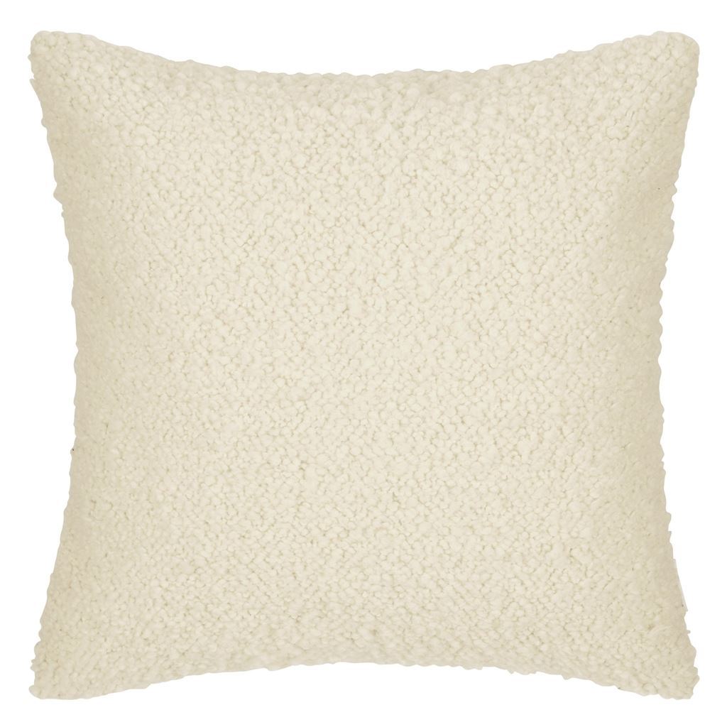 Designers Guild Cormo Chalk Throw Pillow | Fig Linens