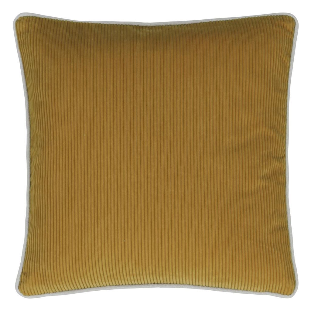 Corda Olive Cushion by Designers Guild - Fig Linens