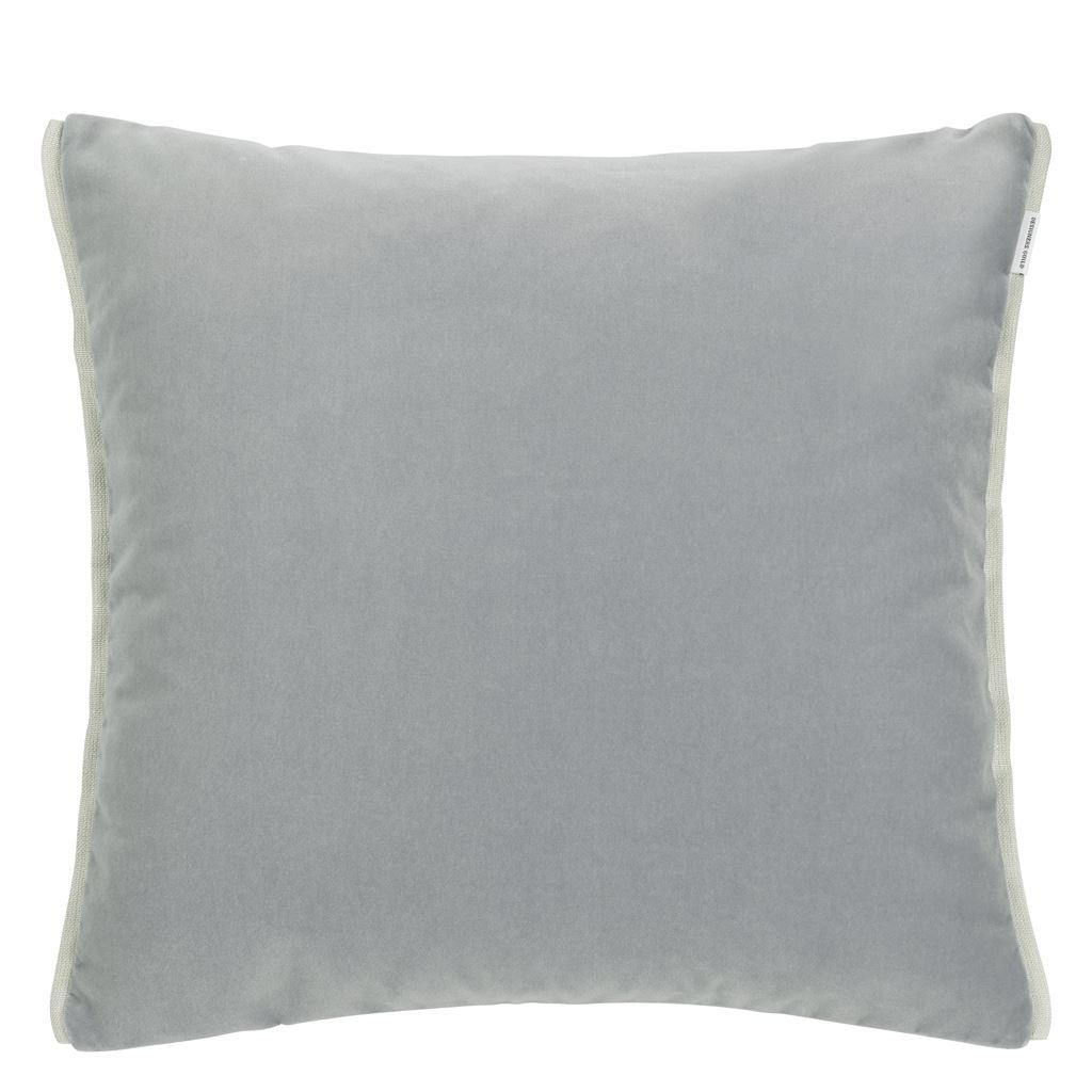 Fig Linens - Designers Guild Varese Granite & Platinum Decorative Pillow